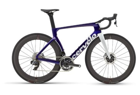 Cervelo S5 Sram Red eTap AXS 12V 700 mm Saphir / Weiß 2023